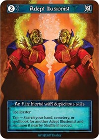 Adept Illusionist (Foil) [Beta] | Gear Gaming Bentonville