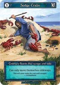 Sedge Crabs (Foil) [Beta] | Gear Gaming Bentonville