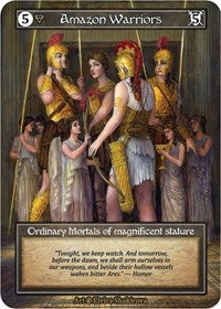 Amazon Warriors (Foil) [Beta] | Gear Gaming Bentonville