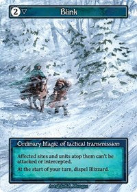 Blink (Foil) (Misprint) [Beta] | Gear Gaming Bentonville