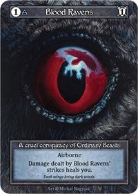 Blood Ravens (Foil) [Beta] | Gear Gaming Bentonville