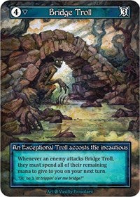 Bridge Troll (Foil) [Beta] | Gear Gaming Bentonville