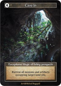 Cave-In (Foil) [Beta] | Gear Gaming Bentonville