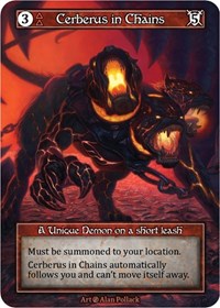Cerberus in Chains (Foil) [Beta] | Gear Gaming Bentonville