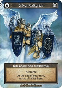 Silver Valkyries (Foil) [Beta] | Gear Gaming Bentonville