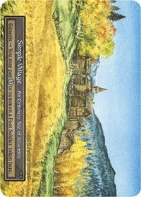 Simple Village (Foil) [Beta] | Gear Gaming Bentonville