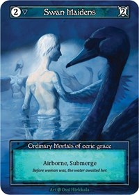 Swan Maidens (Foil) [Beta] | Gear Gaming Bentonville
