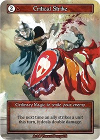 Critical Strike (Foil) [Beta] | Gear Gaming Bentonville