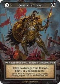 Sirian Templar (Foil) [Beta] | Gear Gaming Bentonville
