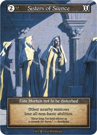 Sisters of Silence (Foil) [Beta] | Gear Gaming Bentonville