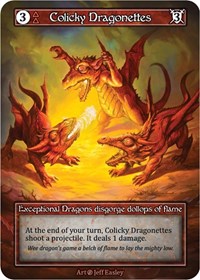 Colicky Dragonettes (Foil) [Beta] | Gear Gaming Bentonville