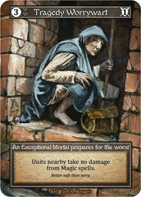 Tragedy Worrywart (Foil) [Beta] | Gear Gaming Bentonville