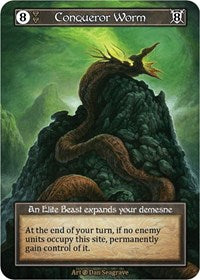 Conqueror Worm (Foil) [Beta] | Gear Gaming Bentonville