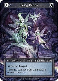 Sling Pixies (Foil) [Beta] | Gear Gaming Bentonville