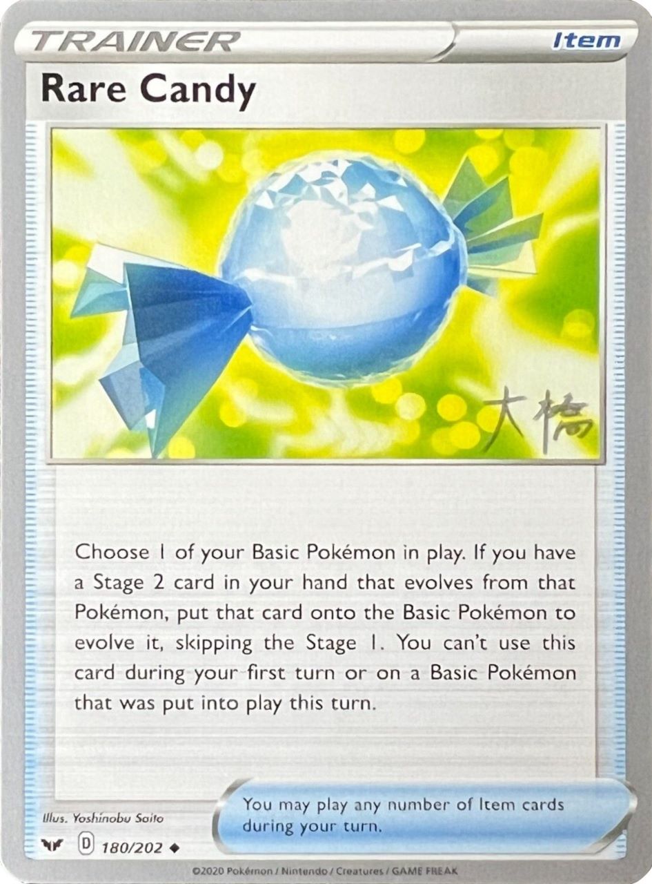 Rare Candy (180/202) (Ice Rider Palkia - Rikuto Ohashi) [World Championships 2022] | Gear Gaming Bentonville