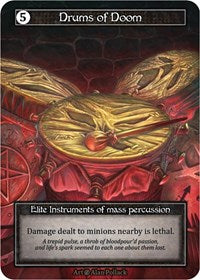Drums of Doom (Foil) [Beta] | Gear Gaming Bentonville