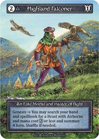 Highland Falconer (Foil) [Beta] | Gear Gaming Bentonville