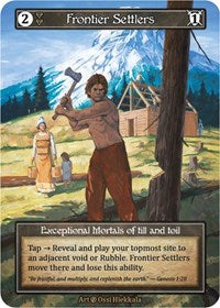 Frontier Settlers (Foil) [Beta] | Gear Gaming Bentonville