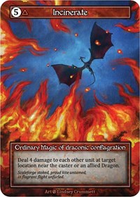 Incinerate (Foil) [Beta] | Gear Gaming Bentonville