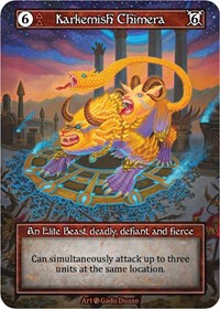 Karkemish Chimera (Foil) [Beta] | Gear Gaming Bentonville