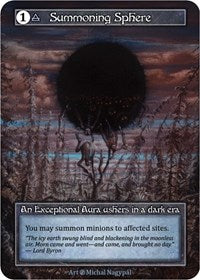 Summoning Sphere (Foil) [Beta] | Gear Gaming Bentonville