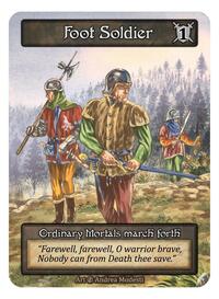 Foot Soldier (1) (Box Topper) [Beta] | Gear Gaming Bentonville