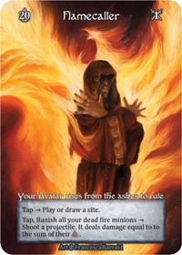 Flamecaller (Foil) [Beta] | Gear Gaming Bentonville