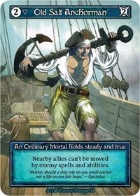 Old Salt Anchorman (Foil) [Beta] | Gear Gaming Bentonville