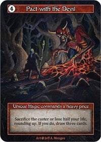 Pact with the Devil (Foil) [Beta] | Gear Gaming Bentonville