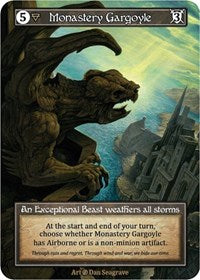 Monastery Gargoyle (Foil) [Beta] | Gear Gaming Bentonville