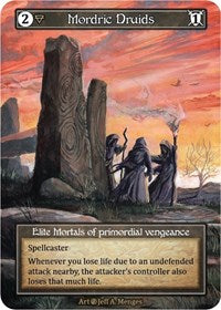 Mordric Druids (Foil) [Beta] | Gear Gaming Bentonville