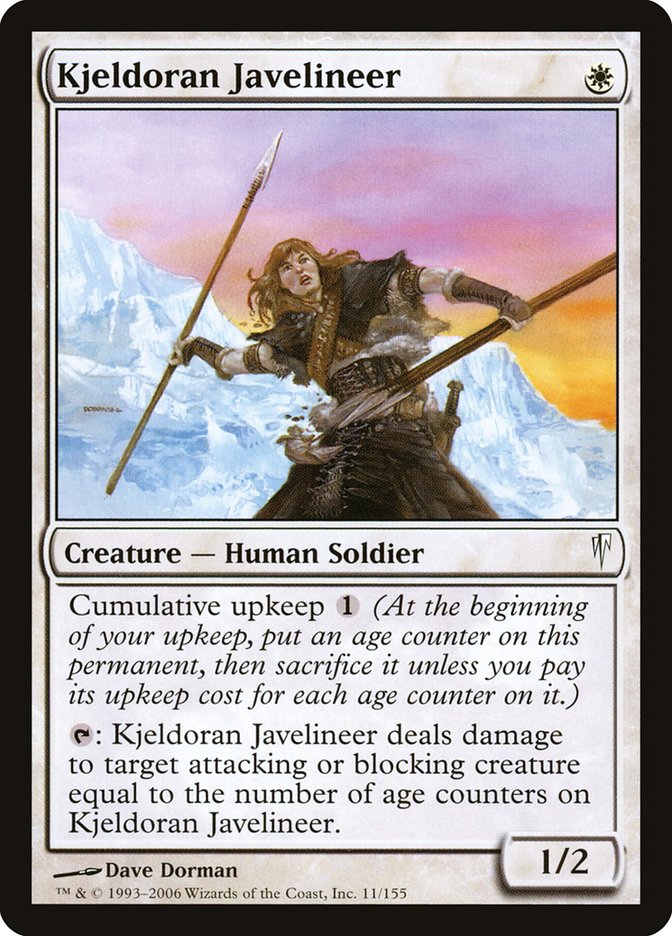 Kjeldoran Javelineer [Coldsnap] | Gear Gaming Bentonville
