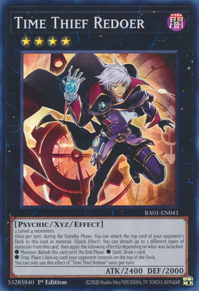 Time Thief Redoer [RA01-EN041] Super Rare | Gear Gaming Bentonville