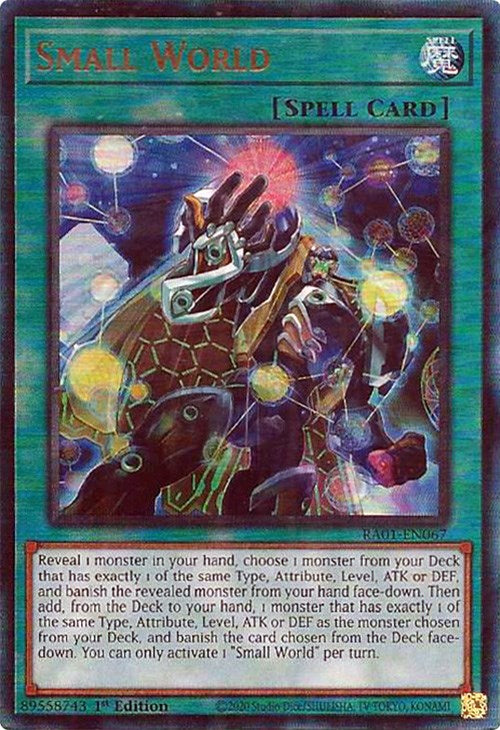 Small World [RA01-EN067] Prismatic Ultimate Rare | Gear Gaming Bentonville