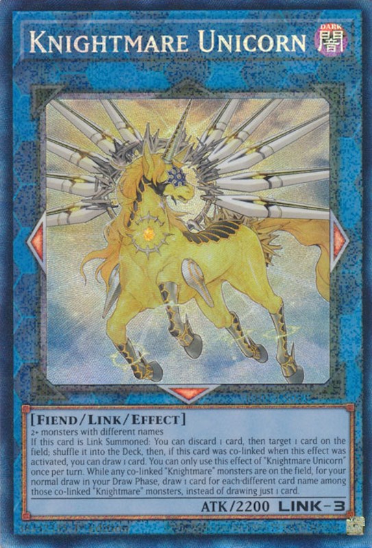 Knightmare Unicorn [RA01-EN043] Prismatic Collector's Rare | Gear Gaming Bentonville