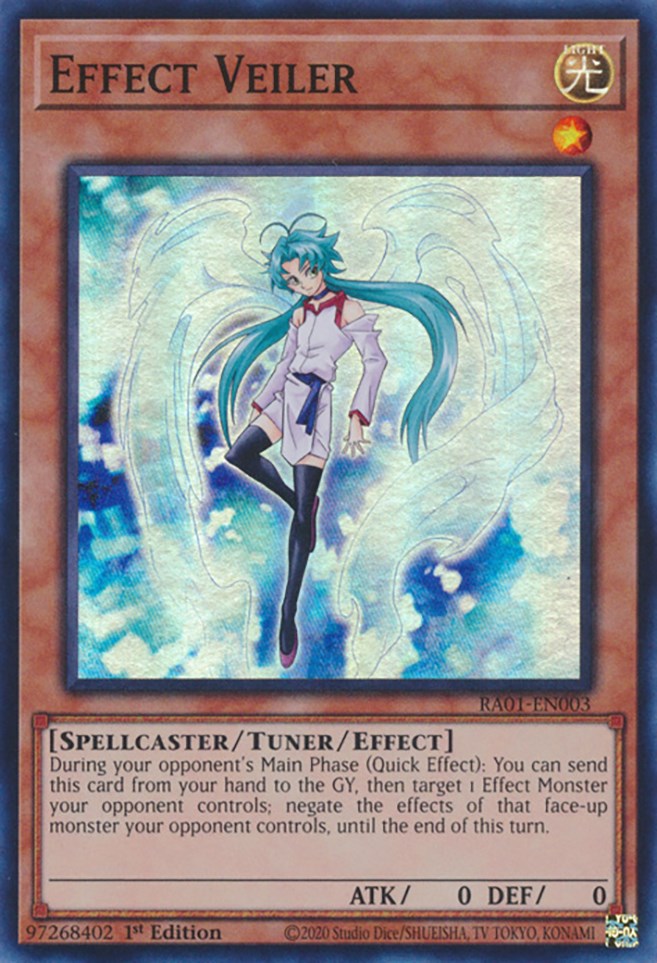 Effect Veiler [RA01-EN003] Super Rare | Gear Gaming Bentonville