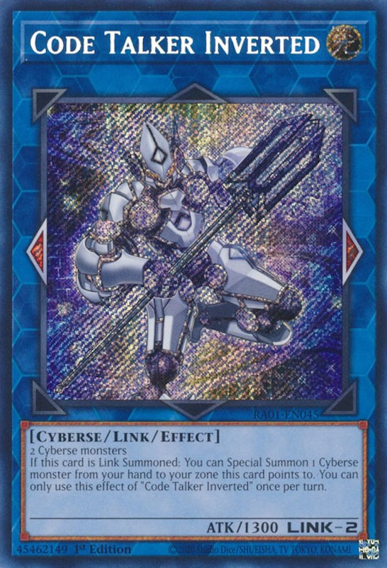 Code Talker Inverted [RA01-EN045] Secret Rare | Gear Gaming Bentonville