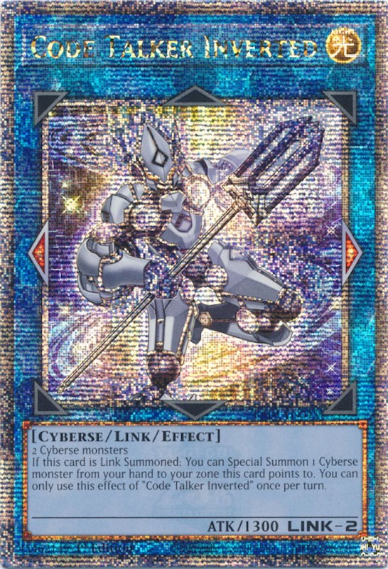 Code Talker Inverted [RA01-EN045] Quarter Century Secret Rare | Gear Gaming Bentonville