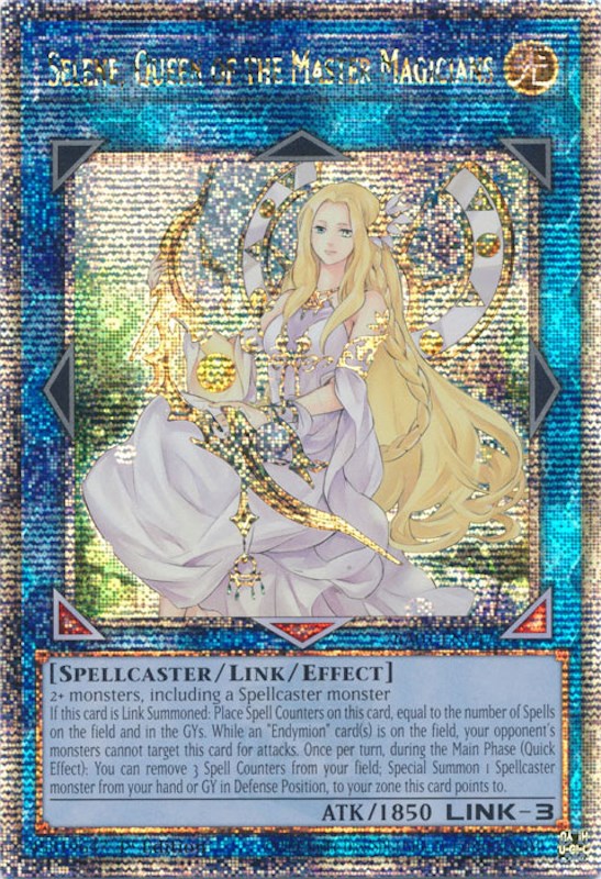 Selene, Queen of the Master Magicians [RA01-EN047] Quarter Century Secret Rare | Gear Gaming Bentonville