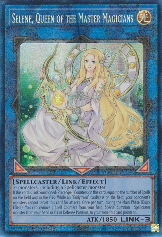 Selene, Queen of the Master Magicians [RA01-EN047] Prismatic Collector's Rare | Gear Gaming Bentonville