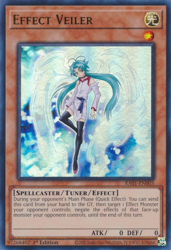 Effect Veiler [RA01-EN003] Ultra Rare | Gear Gaming Bentonville