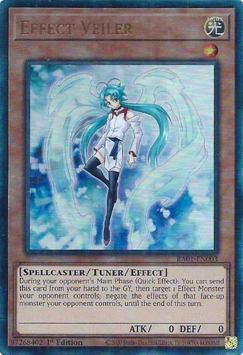 Effect Veiler [RA01-EN003] Prismatic Ultimate Rare | Gear Gaming Bentonville