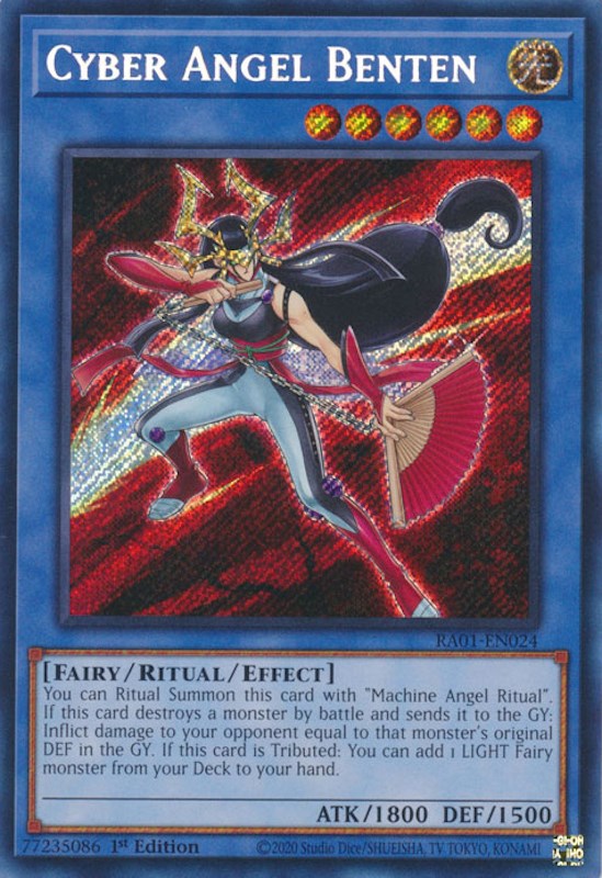 Cyber Angel Benten [RA01-EN024] Secret Rare | Gear Gaming Bentonville