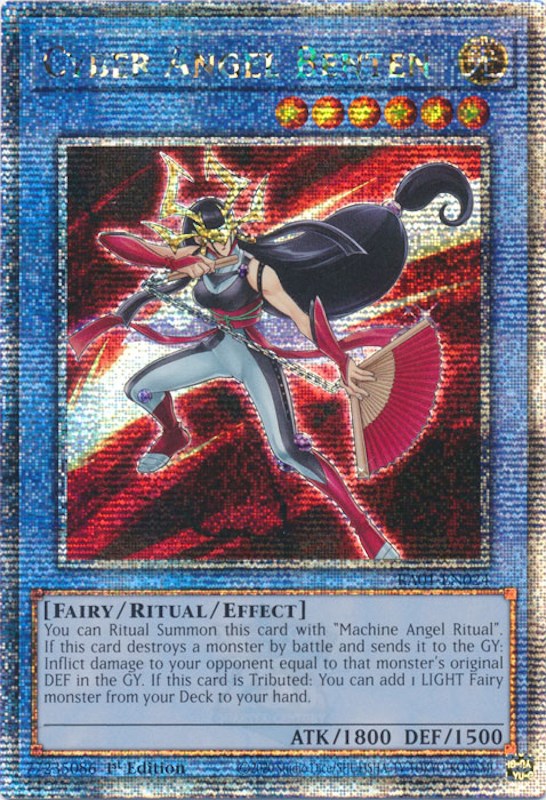 Cyber Angel Benten [RA01-EN024] Quarter Century Secret Rare | Gear Gaming Bentonville