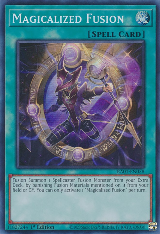 Magicalized Fusion [RA01-EN058] Super Rare | Gear Gaming Bentonville
