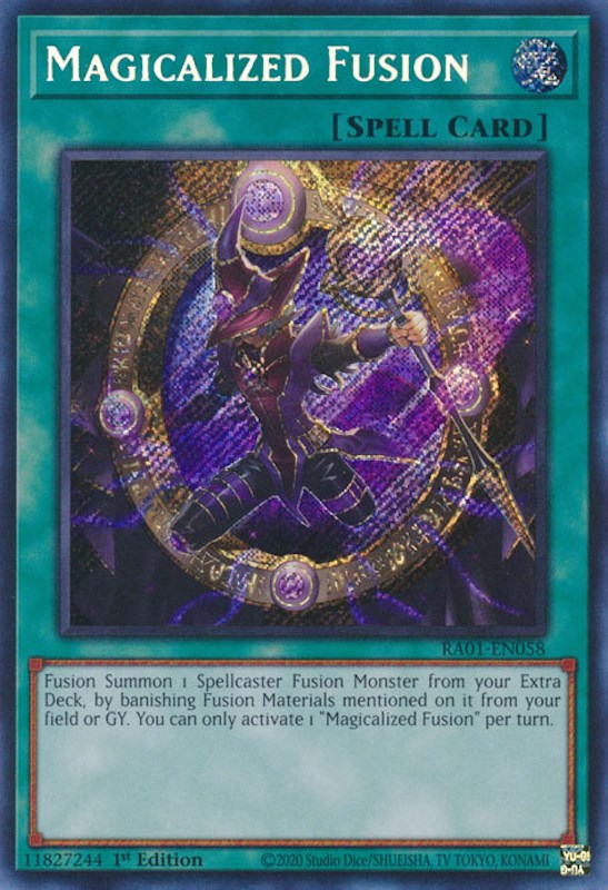 Magicalized Fusion [RA01-EN058] Secret Rare | Gear Gaming Bentonville