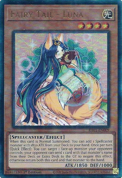 Fairy Tail - Luna [RA01-EN009] Prismatic Ultimate Rare | Gear Gaming Bentonville