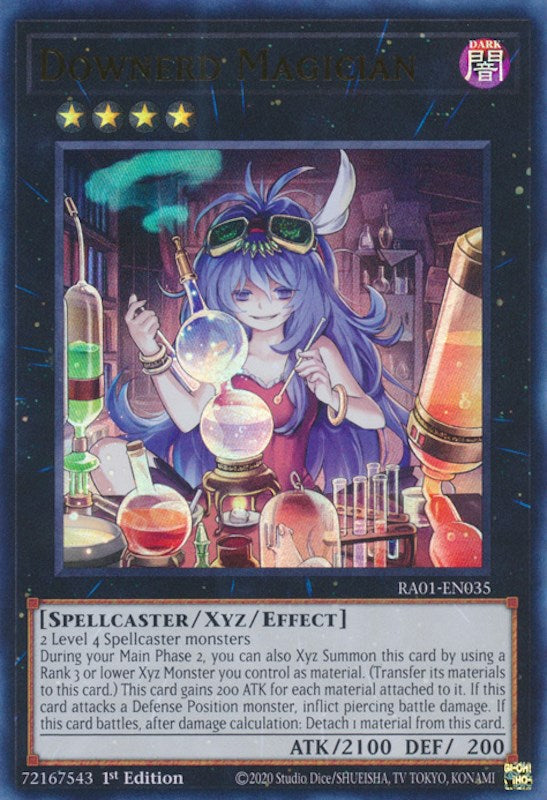 Downerd Magician [RA01-EN035] Ultra Rare | Gear Gaming Bentonville