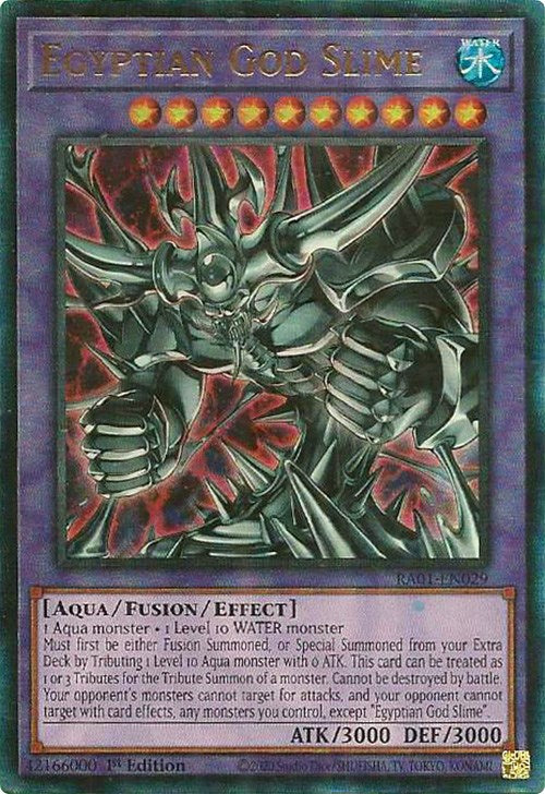 Egyptian God Slime [RA01-EN029] Prismatic Ultimate Rare | Gear Gaming Bentonville