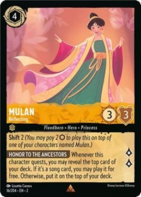 Mulan - Reflecting (16/204) [Rise of the Floodborn] | Gear Gaming Bentonville